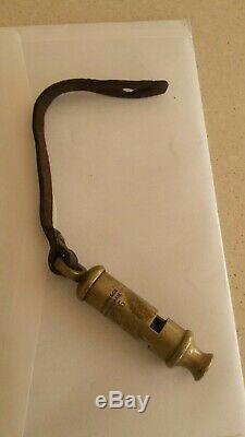 Ww1 Gallipoli Anzac Trench Whistle 1915