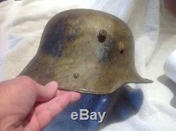 Ww1 German Helmet Shell M16 Stamped Et64 Original Shell
