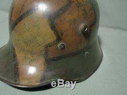 Ww1 German helmet. Size 66. Camo