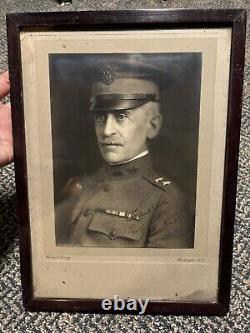 Ww1 Major General Enoch Herbert Crowder Signed Photo 1929