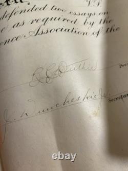 Ww1 Military Lot Rare Veterinary Unit Dog tags With Paperwork And More