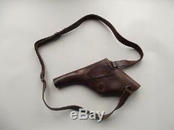 Ww1 Officers Private Purchase Revolver Leather Holster. 38 Wilkinson