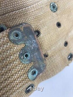 Ww1 Original Us Military Cartridge Belt Dated 1919 Made By Mills