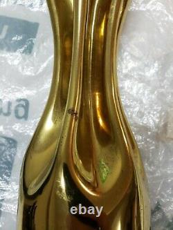 Ww1 Trench Art Shell Shined Up Brass Marked On The Bottom Wonderful Condition