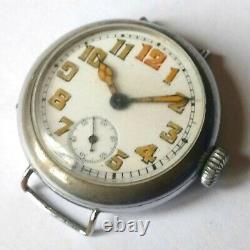 Ww1 Trench Watch British Army Military Wristwatch Men's Antique Vintage Wrist