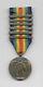 Ww1 Us Victory Medal With 6 Bars