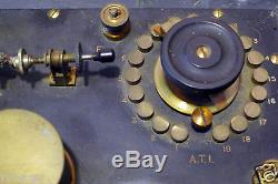Ww1 Wireless Set -1917 Mark III Short Wave Radio Tuner- Ww1 Radio