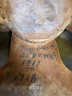 Ww1 Wwi Us Army 23rd Machine Gun Division Doughboy Helmet