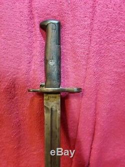 Ww1 us dated 1907 bayonet us 231409 knife