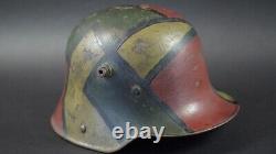 Wwi 1916 German Camouflage Helmet
