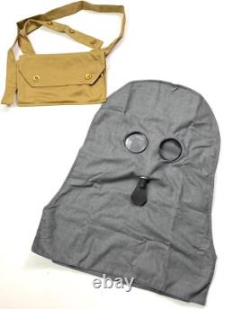 Wwi British Gas Smoke Ph Hood P Helmet & Carry Bag
