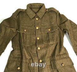 Wwi British P1902 Wool Service Dress Combat Field Tunic Jacket- Large 44r