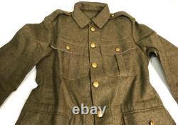 Wwi British P1902 Wool Service Dress Combat Field Tunic Jacket- Large 44r