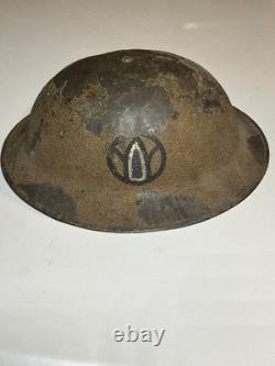Wwi Brodie Doughboy Helmet