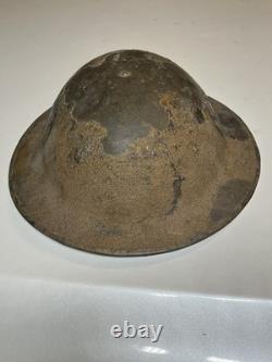 Wwi Brodie Doughboy Helmet
