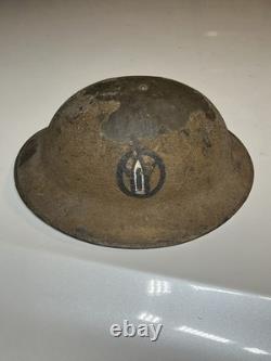 Wwi Brodie Doughboy Helmet