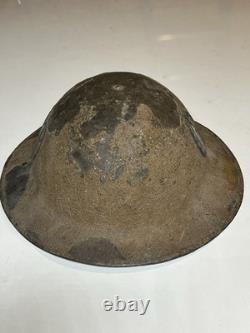 Wwi Brodie Doughboy Helmet