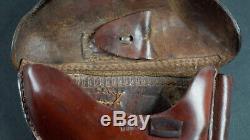 Wwi German Army Holster, Brown, P. 08 Luger, 1915