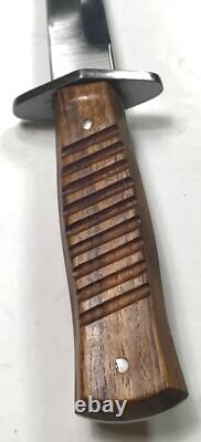 Wwi German Infantry Belt & Boot Fighting Knife & Scabbard