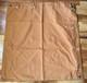 Wwi German M1893 Infantry Zelt Zeltbahn Shelter Half Redish Brown Ocre