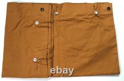 Wwi German M1893 Infantry Zelt Zeltbahn Shelter Half Redish Brown Ocre