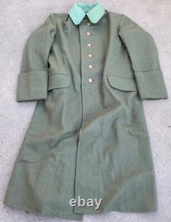 Wwi German M1915 Infantry Winter Greatcoat Overcoat-size 2 (42-44r)