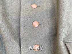 Wwi German M1915 Infantry Winter Greatcoat Overcoat-size 2 (42-44r)