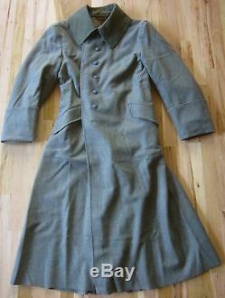 Wwi German M1915 Wool Winter Wool Overcoat-size II (38-42r)