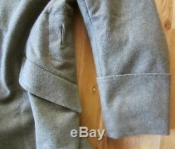 Wwi German M1915 Wool Winter Wool Overcoat-size II (38-42r)