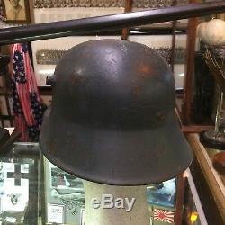 Wwi German M-1918 Helmet With Liner No Decal