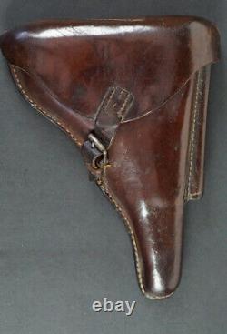 Wwi German P. 08 Luger Holster, Brown Leather