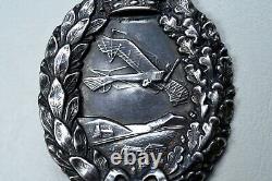 Wwi Imperial Bavarian Pilot's Badge In Case By A. Werner & Shne