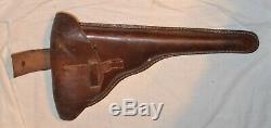Wwi Imperial German Lp-08 Artillery Luger Holster Dated 1915 Unit Marked