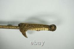 Wwi Imperial German Navy Officers Sword With Scabbard Antique German Sword