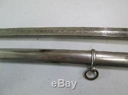 Wwi Or Wwii Us Model 1902 Presentation Sword With Scabbard German Makers #m231