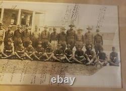 Wwi Panoramic Photo Army Ft Sam Houston San Antonio Texas Doughboy 60 Named Gi's