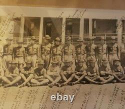 Wwi Panoramic Photo Army Ft Sam Houston San Antonio Texas Doughboy 60 Named Gi's