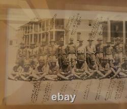 Wwi Panoramic Photo Army Ft Sam Houston San Antonio Texas Doughboy 60 Named Gi's