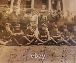 Wwi Panoramic Photo Army Ft Sam Houston San Antonio Texas Doughboy 60 Named Gi's