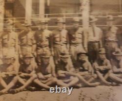 Wwi Panoramic Photo Army Ft Sam Houston San Antonio Texas Doughboy 60 Named Gi's