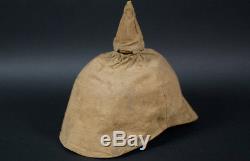 Wwi Prussian Enlisted M1895 Spike Helmet & Field Cover -complete