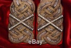 Wwi Prussian Field Marshal's Shoulder Boards Matched Pair