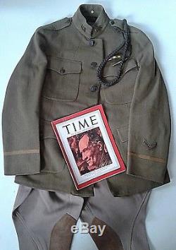 Wwi Uniform Dated 1918 Of General Terry De La Mesa Allen Served W Patton Wwii