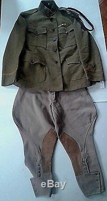 Wwi Uniform Dated 1918 Of General Terry De La Mesa Allen Served W Patton Wwii