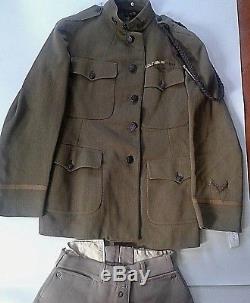 Wwi Uniform Dated 1918 Of General Terry De La Mesa Allen Served W Patton Wwii