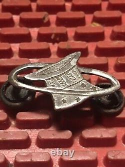 Wwi Us 94th Aero Squadron Aviator Lapel Badge. 800 Silver. Very Rare