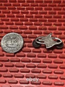 Wwi Us 94th Aero Squadron Aviator Lapel Badge. 800 Silver. Very Rare