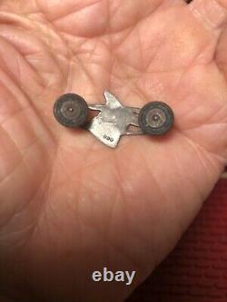 Wwi Us 94th Aero Squadron Aviator Lapel Badge. 800 Silver. Very Rare