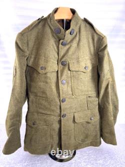 Wwi Us Army Artillery Uniform & Helmet Group 85th Division Named Pay Book