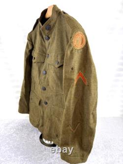 Wwi Us Army Artillery Uniform & Helmet Group 85th Division Named Pay Book